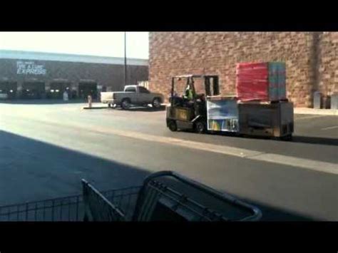 walmart forklift driver